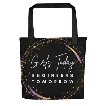 Girls Today Engineers Tomorrow Small Tote Bag