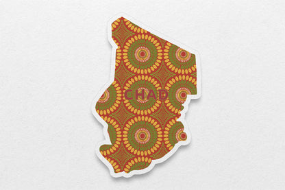 Chad Sticker (Central Africa)