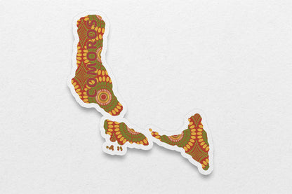Comoros Sticker (East Africa)