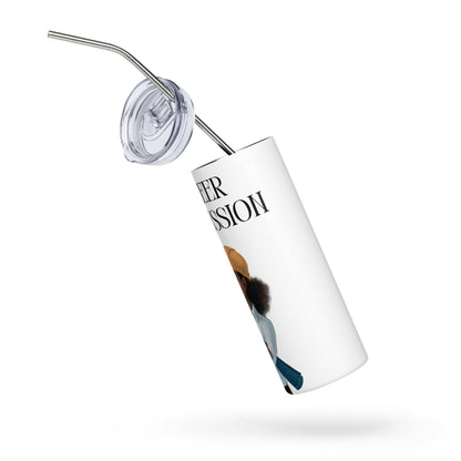 Engineer on a Mission Slim Steel Tumbler