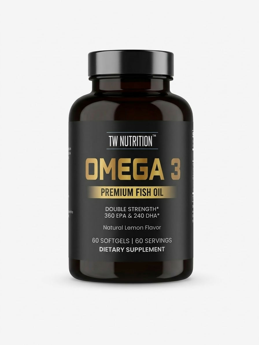 TW Nutrition Omega 3 Premium Fish Oil 60 Serve