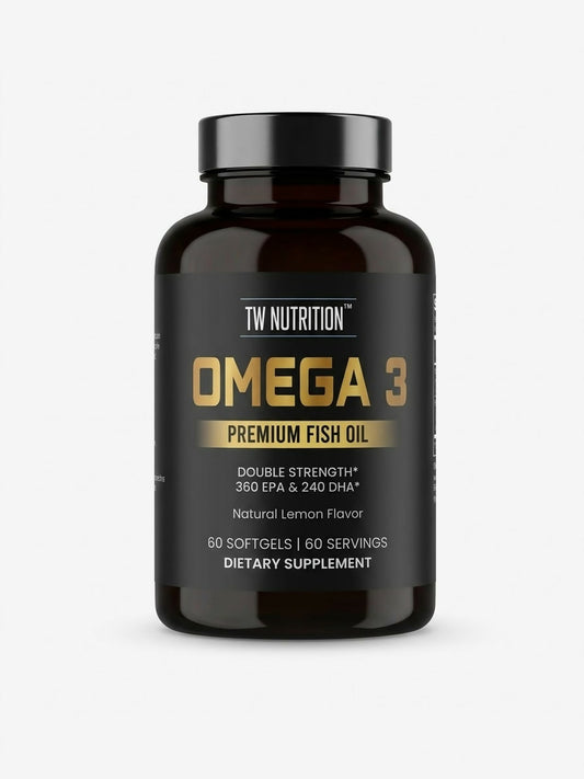 TW Nutrition Omega 3 Premium Fish Oil 60 Serve