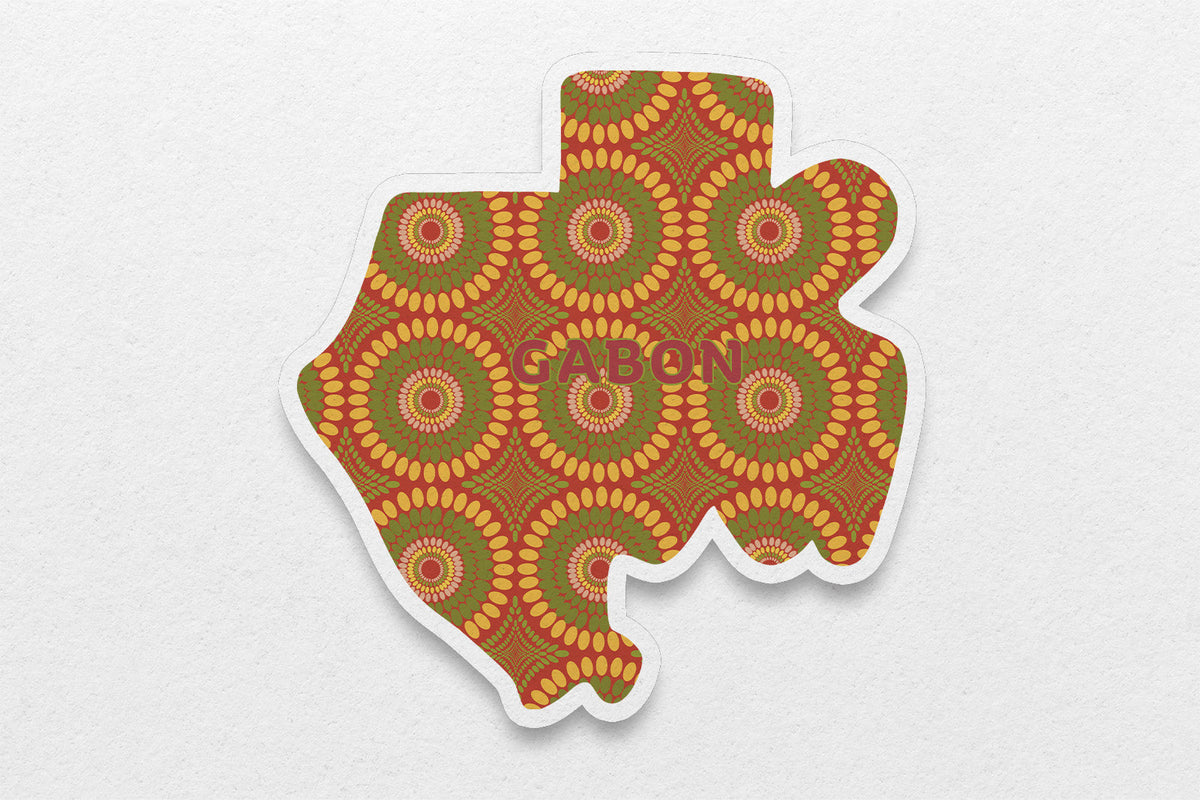 Gabon Sticker (Central Africa)
