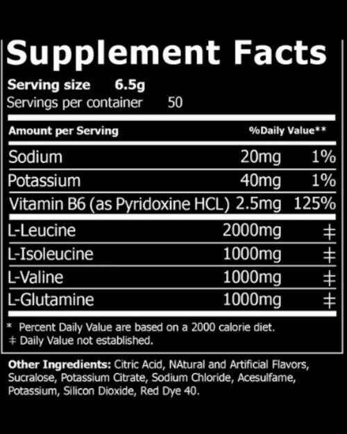 TW Nutrition Watermelon BCAA 50 Servings Recovery Growth Repair