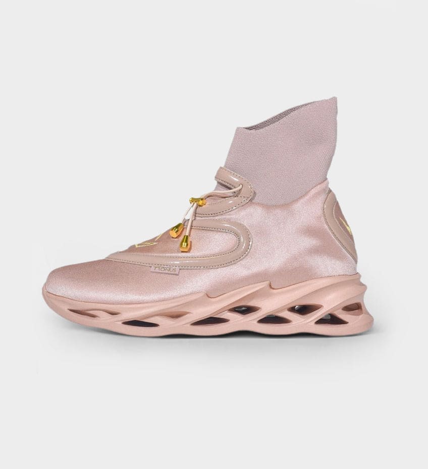 RETIRED COLLECTIBLE MENS LUXE CUSHIONED HIGH TOPS SAND