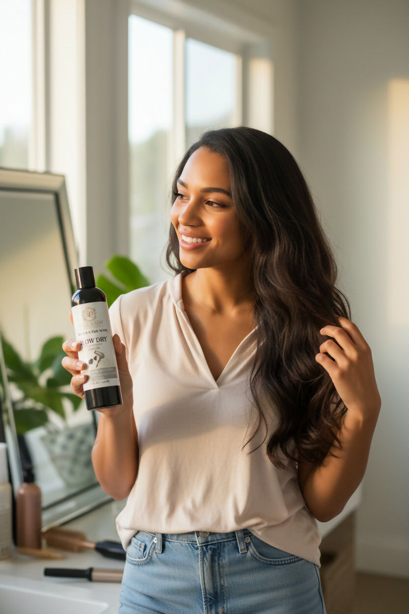 Blow Dry Cream - Blowin-N-Wind 8 oz