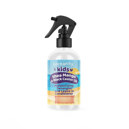 Locsanity Kids Shea Mango & Black Castor Oil Loccare/Haircare Bundle