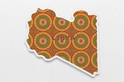 Libya Sticker (North Africa)
