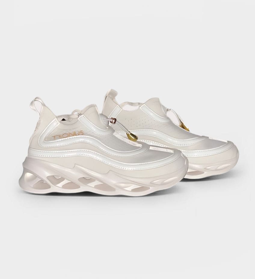 WOMENS LUXE CUSHIONED LOW TOPS CLOUD