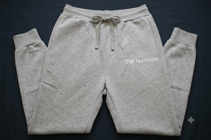 TW Nutrition Logo Men's Gray Jogger Sweat Pants