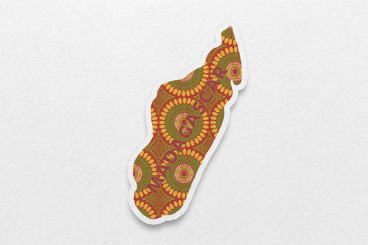 Madagascar Sticker (East Africa)