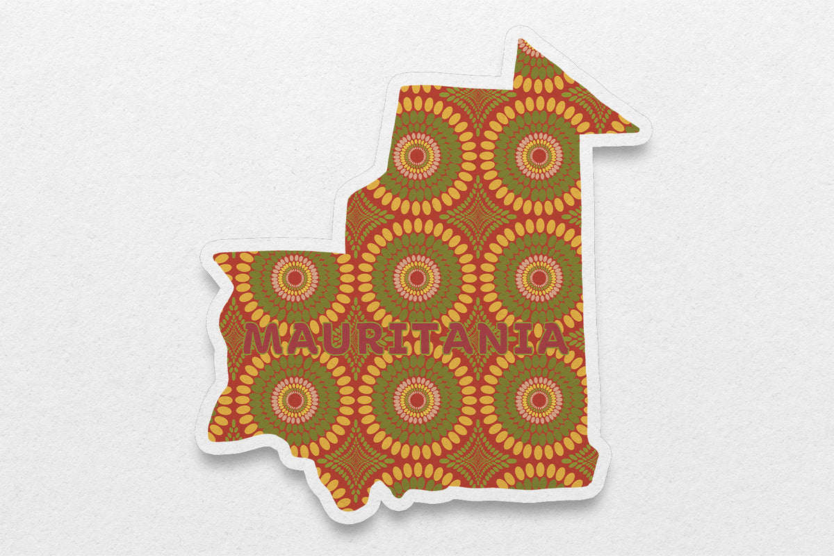 Mauritania Sticker (North Africa)