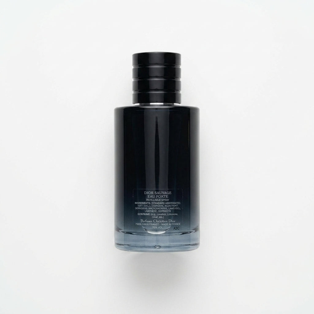 Fragrance — Flat Lay - Back | Generated by Modelize
