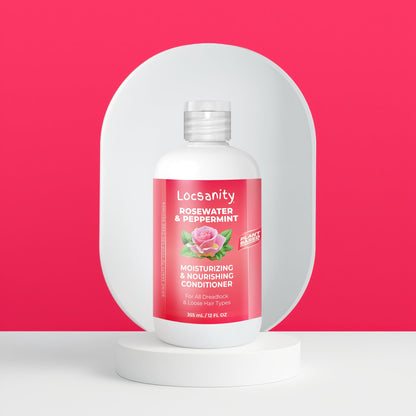 Rosewater and Peppermint Moisturizing and Nourishing Conditioner
