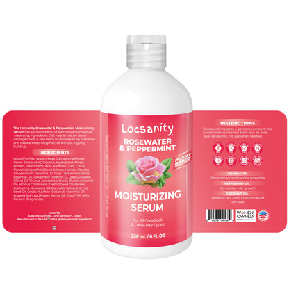 Rosewater Peppermint Deep Moisturizing and Nourishing Serum