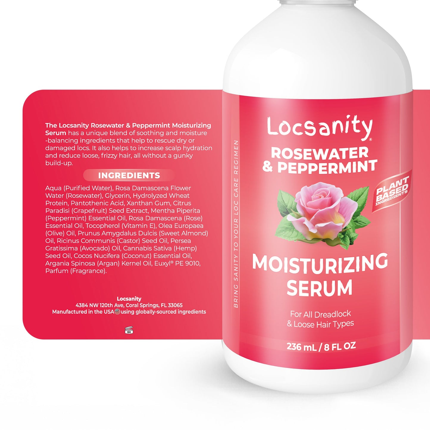 Rosewater Peppermint Deep Moisturizing and Nourishing Serum