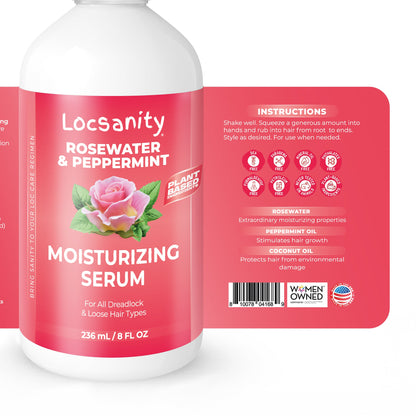 Rosewater Peppermint Deep Moisturizing and Nourishing Serum