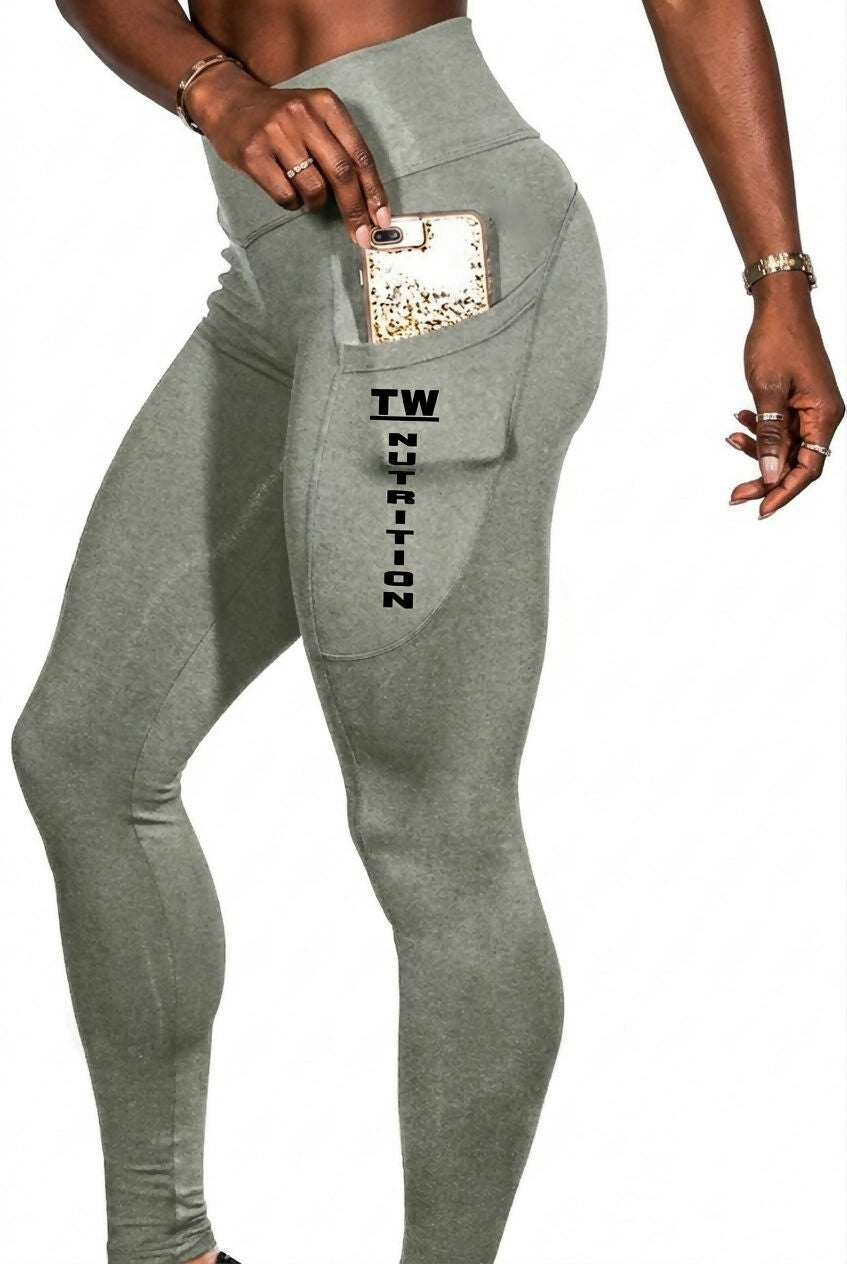 TW Nutrition ActiveFit Leggings Gray