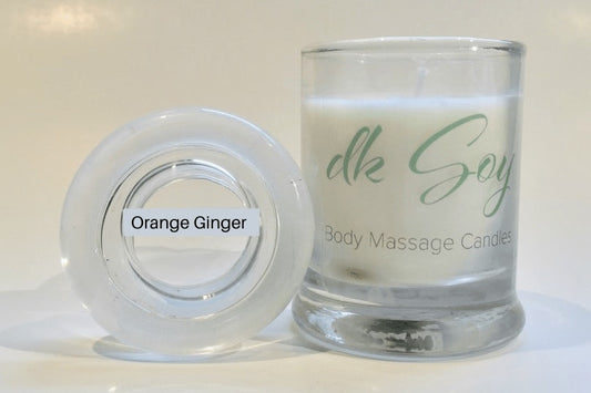 Orange Ginger Massage Candle