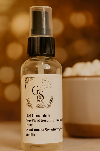 Hot Chocolati Moisturizing Aura Spray | Gee’s Scentis LLC