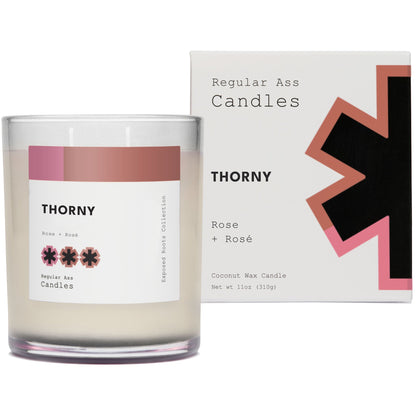 Thorny, Rose + Rosé 11oz Candle