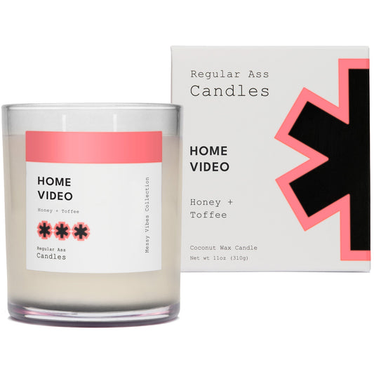 Home Video, Honey + Toffee 11oz Candle