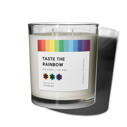 Taste the Rainbow, Red Currant + Pink Sugar 11oz Candle