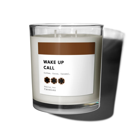 WAKE UP CALL Candle