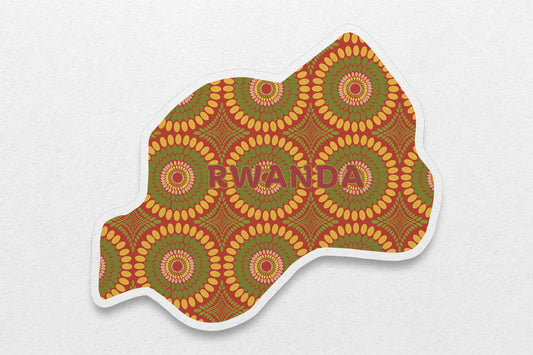 Rwanda Sticker (East Africa)