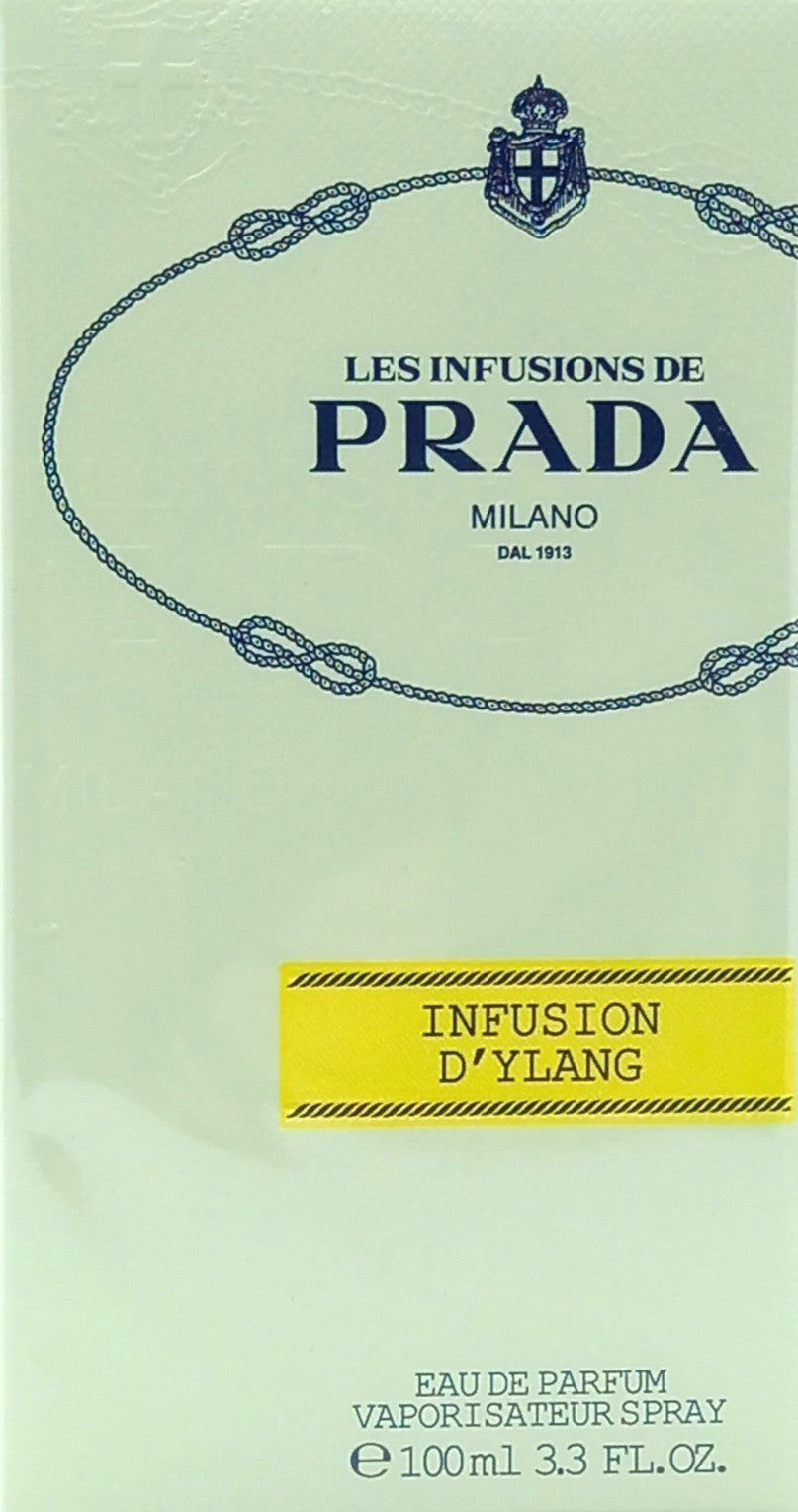 PRADA INFUSION D'YLANG EAU DE PARFUM SPRAY UNISEX 3.3 Oz / 100 ml BRAND NEW!!!