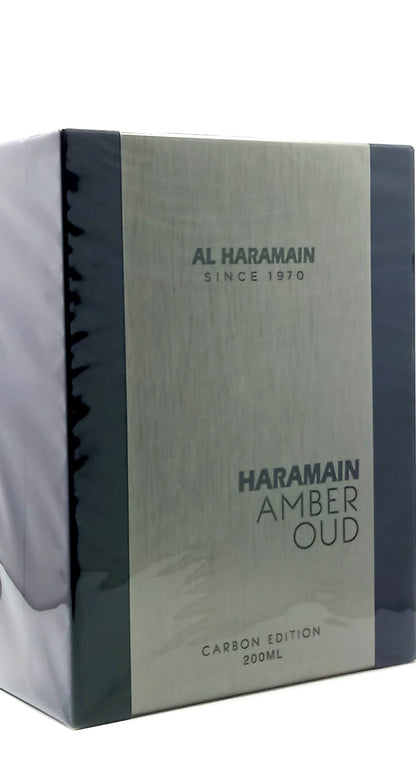 AL HARAMAIN AMBER OUD CARBON EDITION EDP SPRAY UNISEX 6.7 Oz / 200 ml JUMBO SIZE