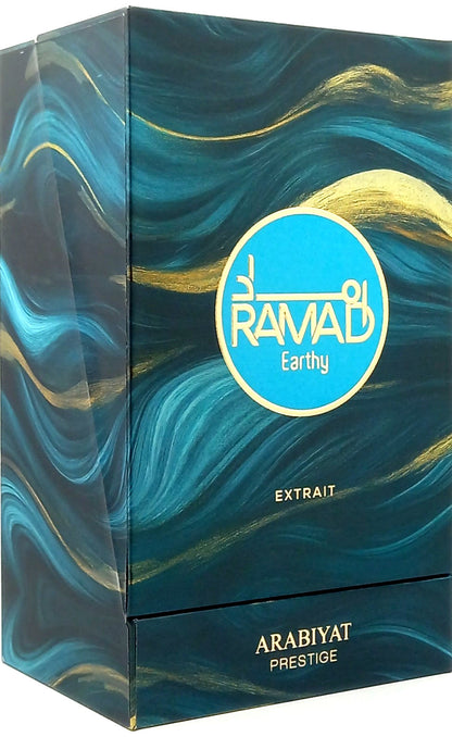 ARABIYAT PRESTIGE RAMAD EARTHY EXTRAIT DE PARFUM SPRAY UNISEX 3.4 Oz / 100 ml