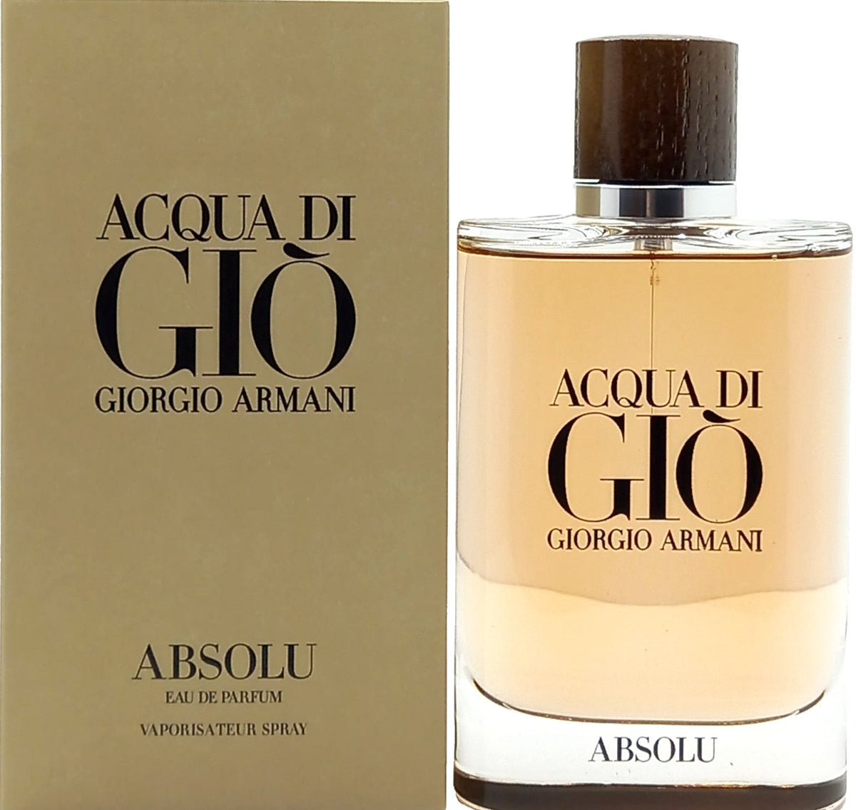 GIORGIO ARMANI ACQUA DI GIO ABSOLU EAU DE PARFUM SPRAY FOR MEN 4.2 Oz / 125 ml