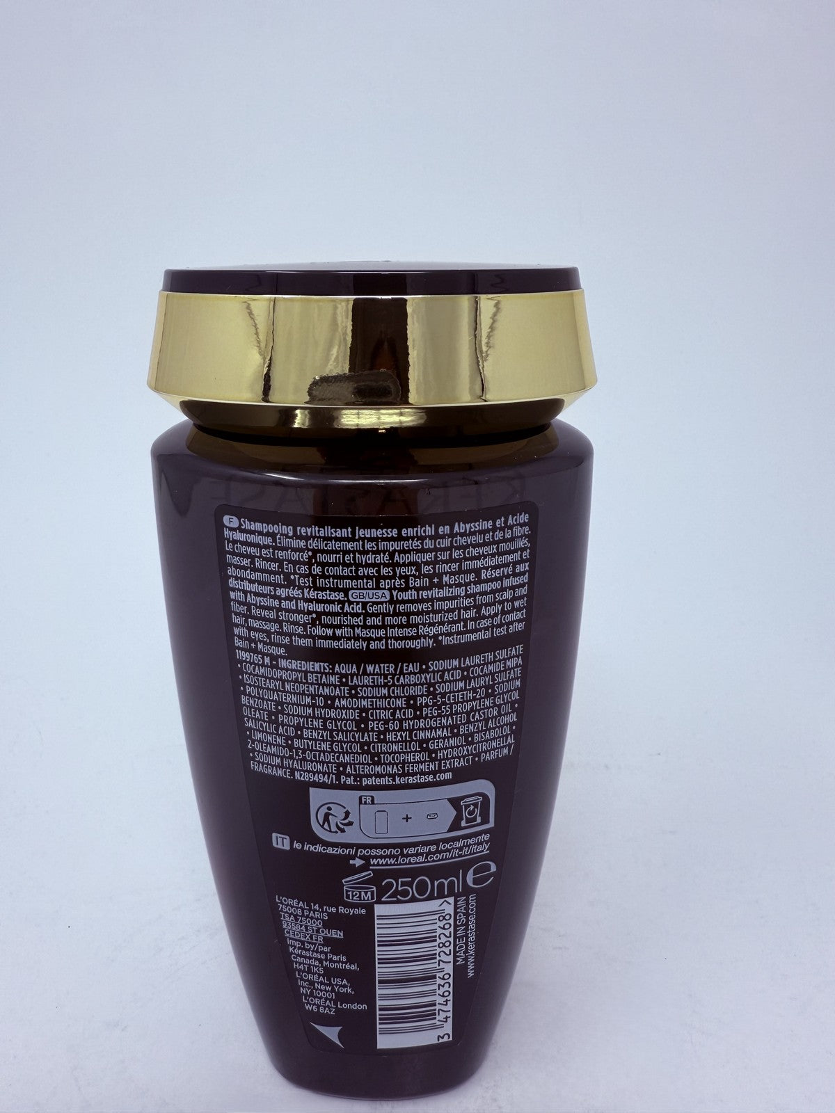 Kerastase Bain Chronologiste Regenerant Shampoo 8.5 oz