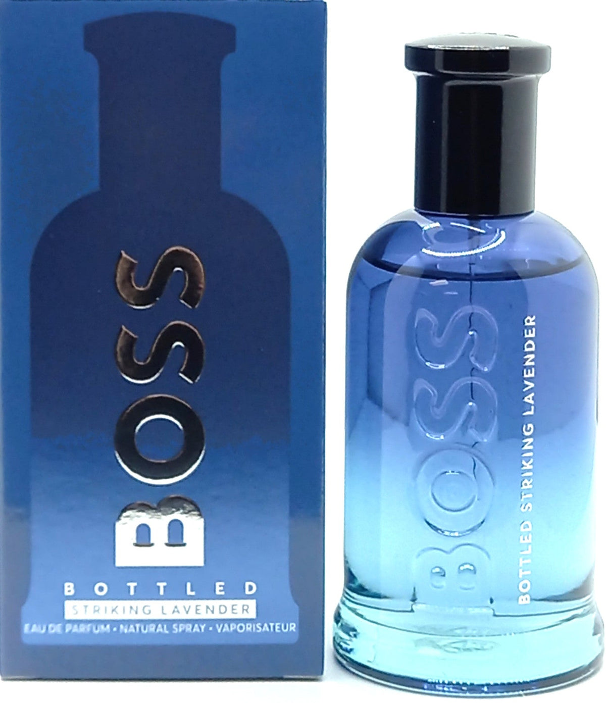 HUGO BOSS BOTTLED STRIKING LAVENDER EAU DE PARFUM SPRAY FOR MEN 3.3 Oz / 100 ml