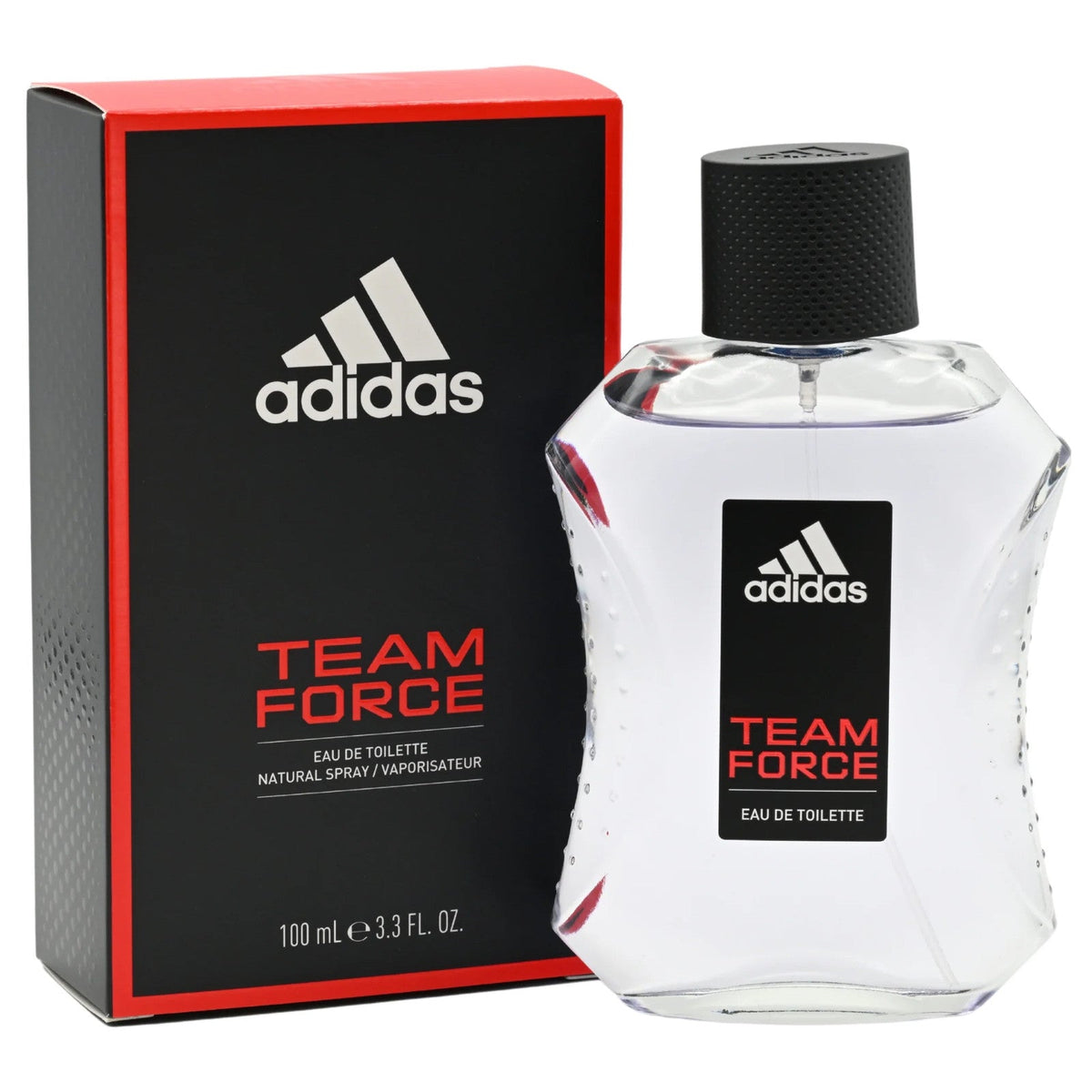 Adidas TEAM FORCE Cologne for Men 3.4 oz edt 3.3 spray New in BOX