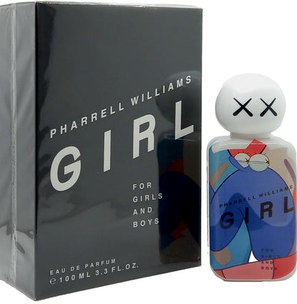 PHARRELL WILLIAMS GIRL EAU DE PARFUM SPRAY UNISEX 3.3 Oz / 100 ml DISCONTINUED!