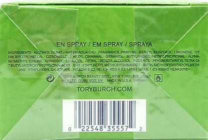 TORY BURCH JOLIE FLEUR VERTE EAU DE PARFUM SPRAY FOR WOMEN 3.4 Oz / 100 ml NEW!