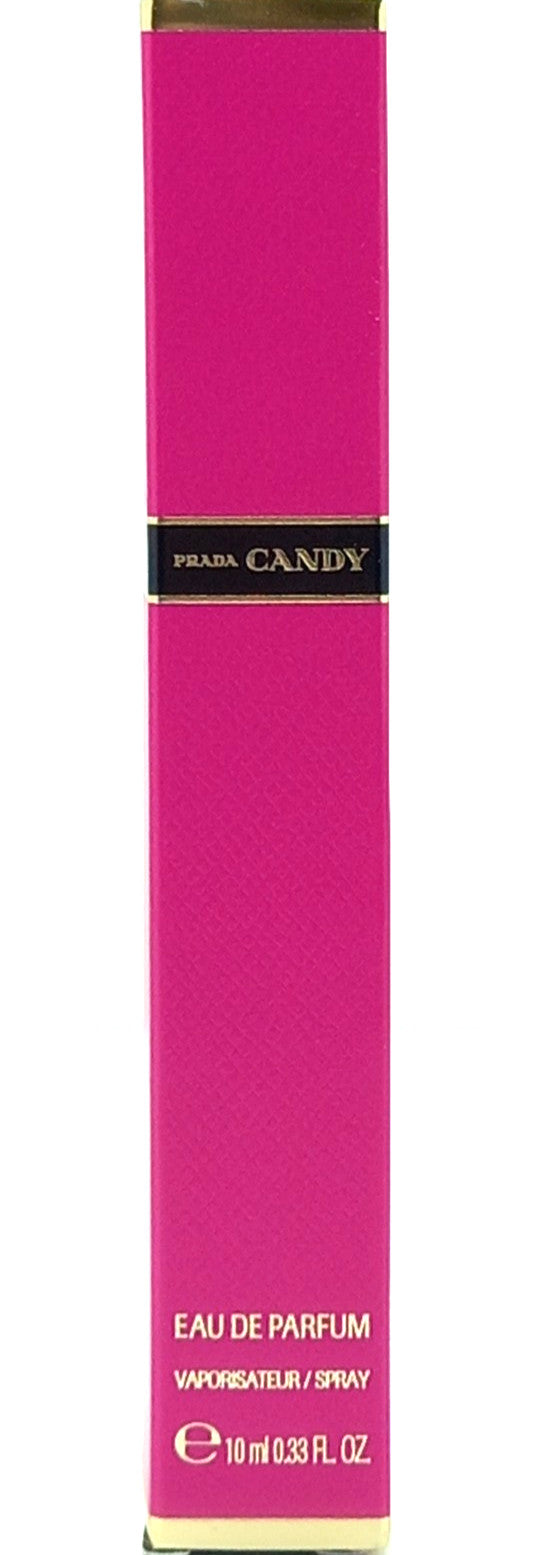 PRADA CANDY EAU DE PARFUM PEN SPRAY FOR WOMEN 0.33 Oz / 10 ml TRAVEL SIZE!!!