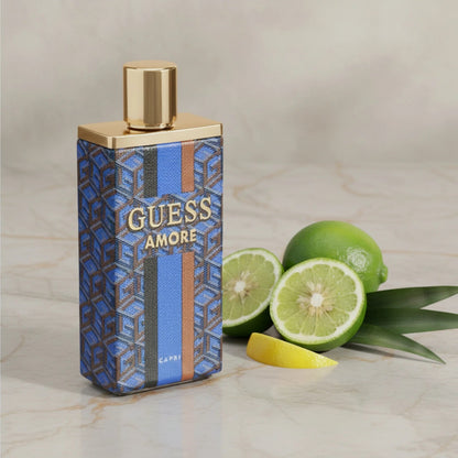Guess Amore Capri Eau de Toilette (EDT) Unisex Spray 3.4 oz New in Retail Box