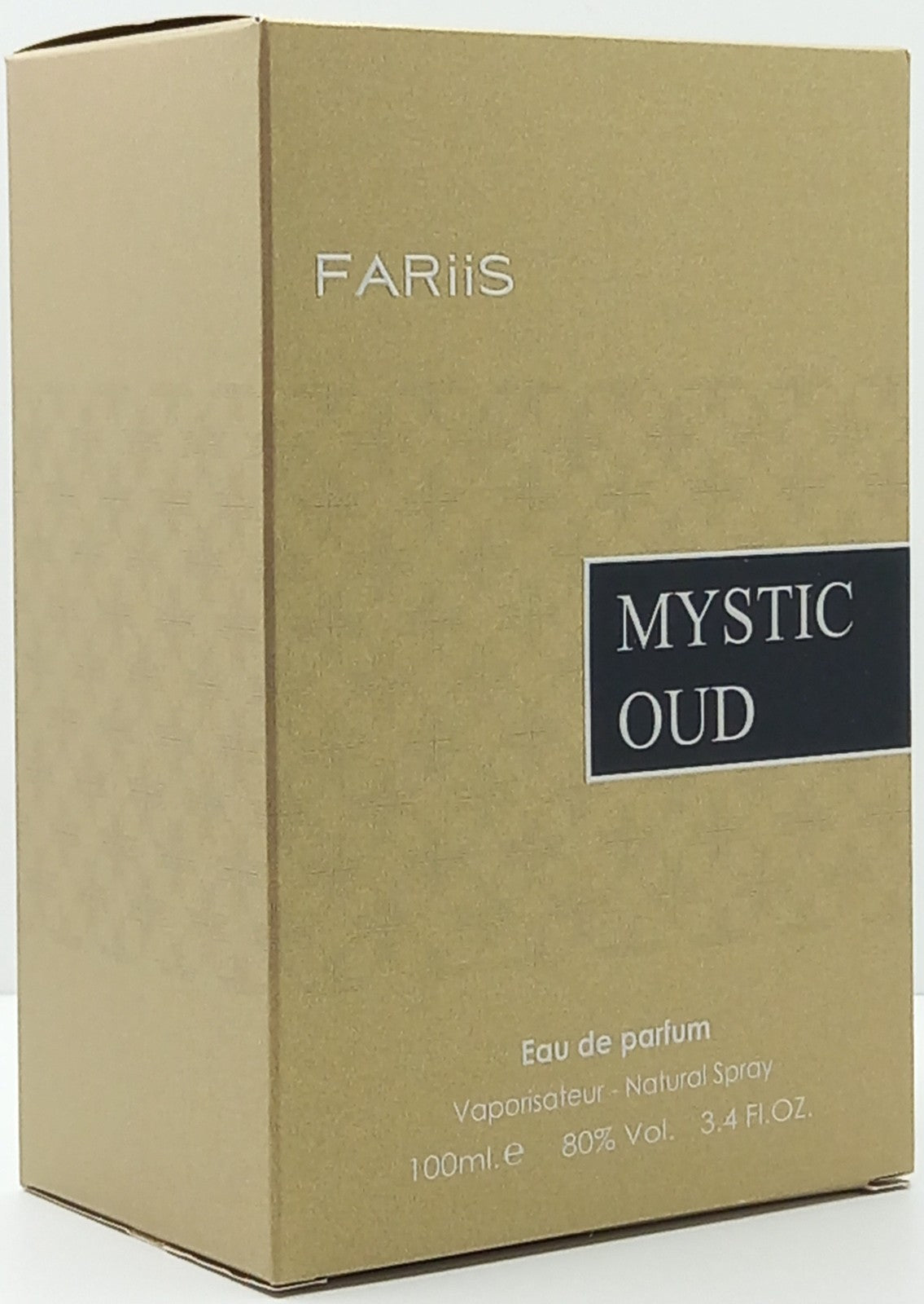 FARIIS MYSTIC OUD EAU DE PARFUM SPRAY UNISEX 3.4 Oz / 100 ml BRAND NEW ITEM!!!