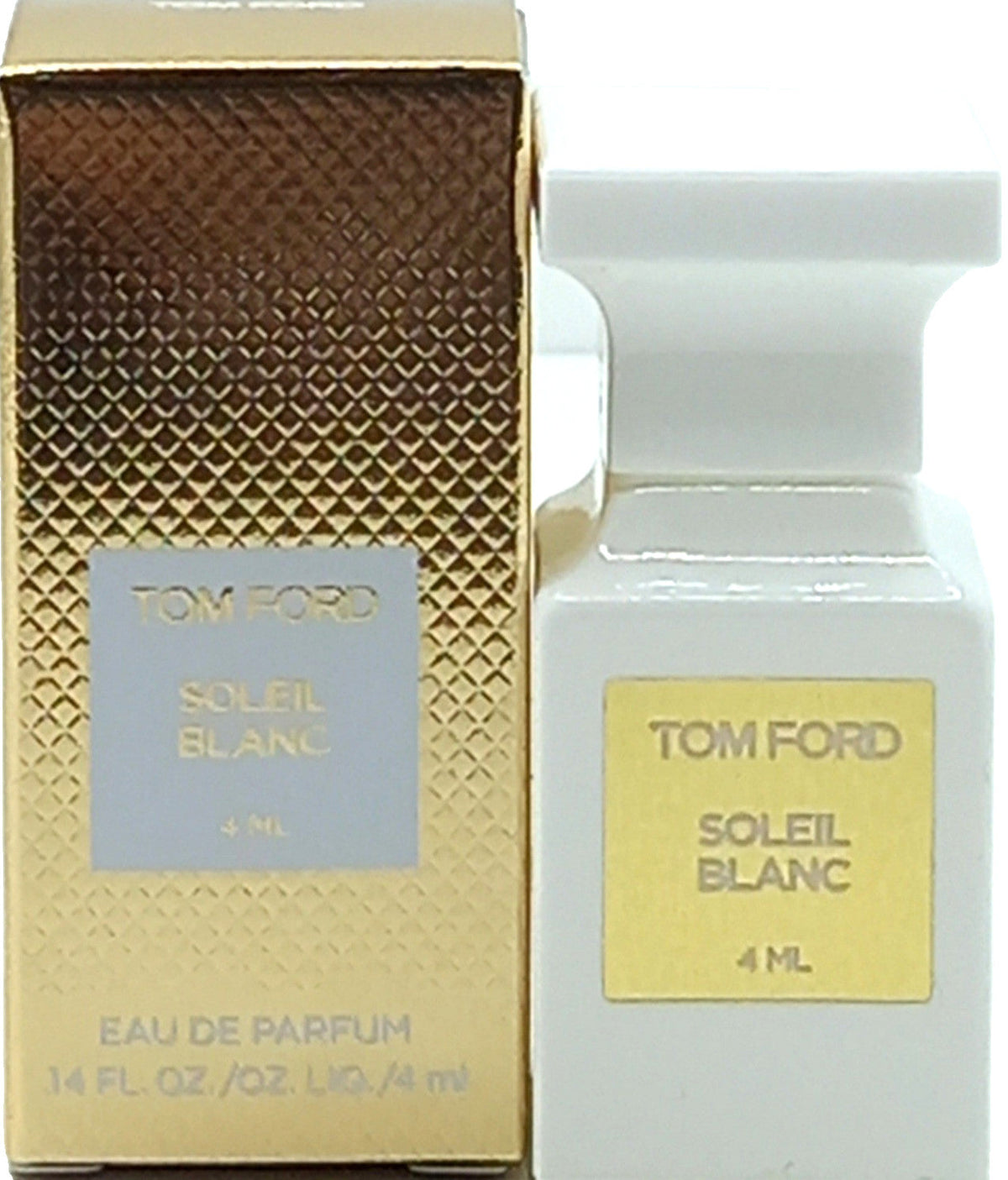 TOM FORD SOLEIL BLANC EAU DE PARFUM MINI SPLASH UNISEX 0.14 Oz / 4ml TRAVEL SIZE