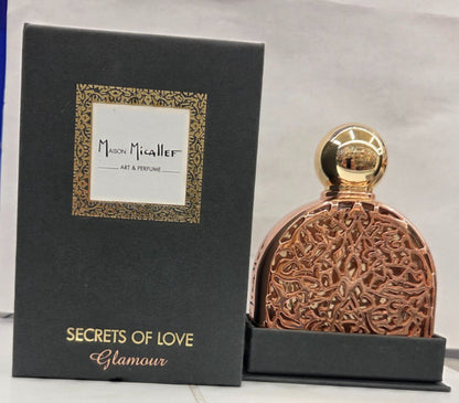 Maison Micallef SECRETS OF LOVE GLAMOUR Eau de Parfum 75 ml /  2. 63 oz NIB
