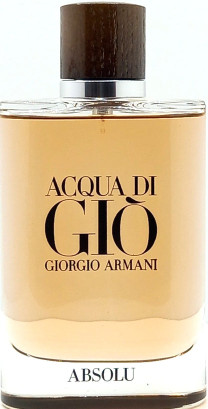 GIORGIO ARMANI ACQUA DI GIO ABSOLU EAU DE PARFUM SPRAY FOR MEN 4.2 Oz / 125 ml