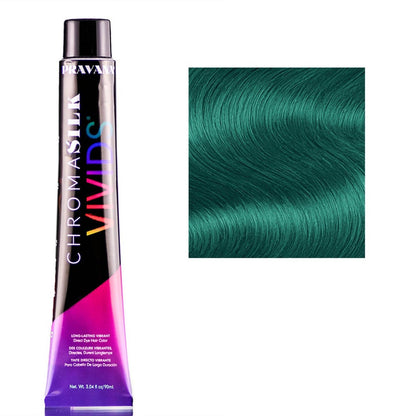 Pravana ChromaSilk Vivids Hair Color - Green 3 oz