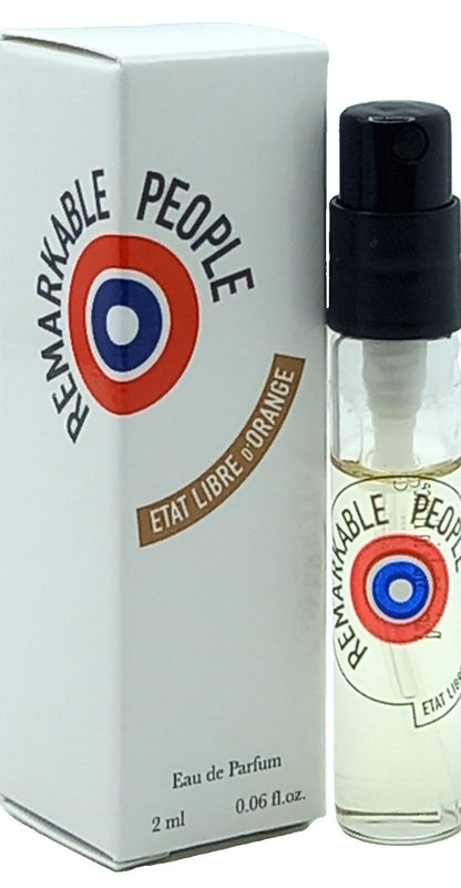 ETAT LIBRE D'ORANGE REMARKABLE PEOPLE EAU DE PARFUM VIAL SPRAY UNISEX 0.06 Oz!!!
