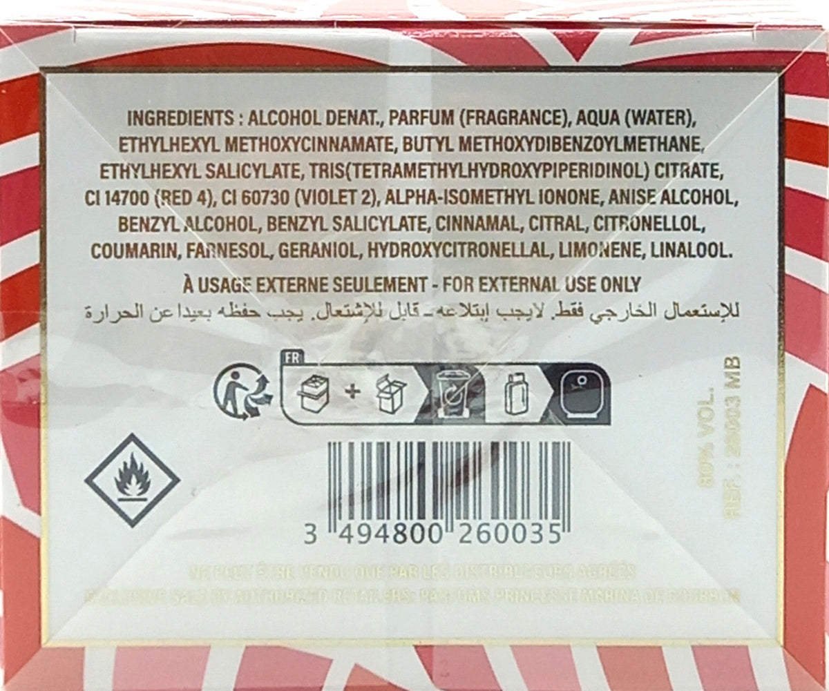 MARINA DE BOURBON PRINCESS STYLE EAU DE PARFUM SPRAY FOR WOMEN 3.4 Oz / 100 ml