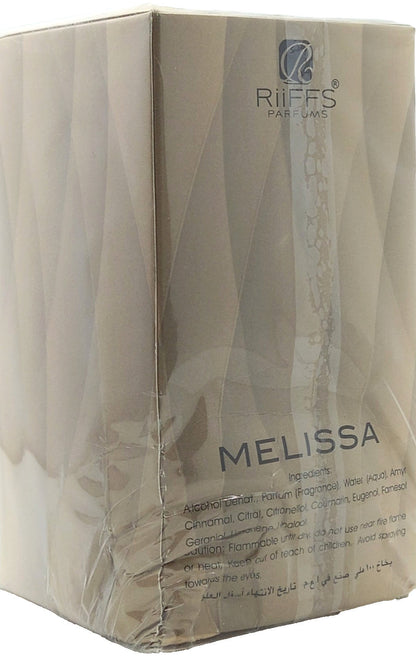 RIIFFS MELISSA POUDREE EAU DE PARFUM SPRAY WOMEN 3.4 Oz / 100 ml DISCONTINUED!!!