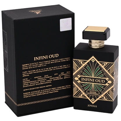 Maison Alhambra Infini Oud Joyous EDP Spray Unisex 3.4 oz 100ml New Box