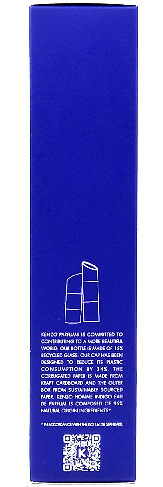 KENZO HOMME INDIGO EAU DE PARFUM SPRAY FOR MEN 3.7 Oz / 110 ml BRAND NEW ITEM!!!